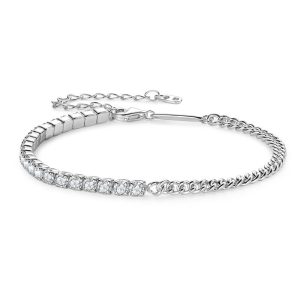 Moissanite Tennis Bracelet | S925 Sterling Silver-05